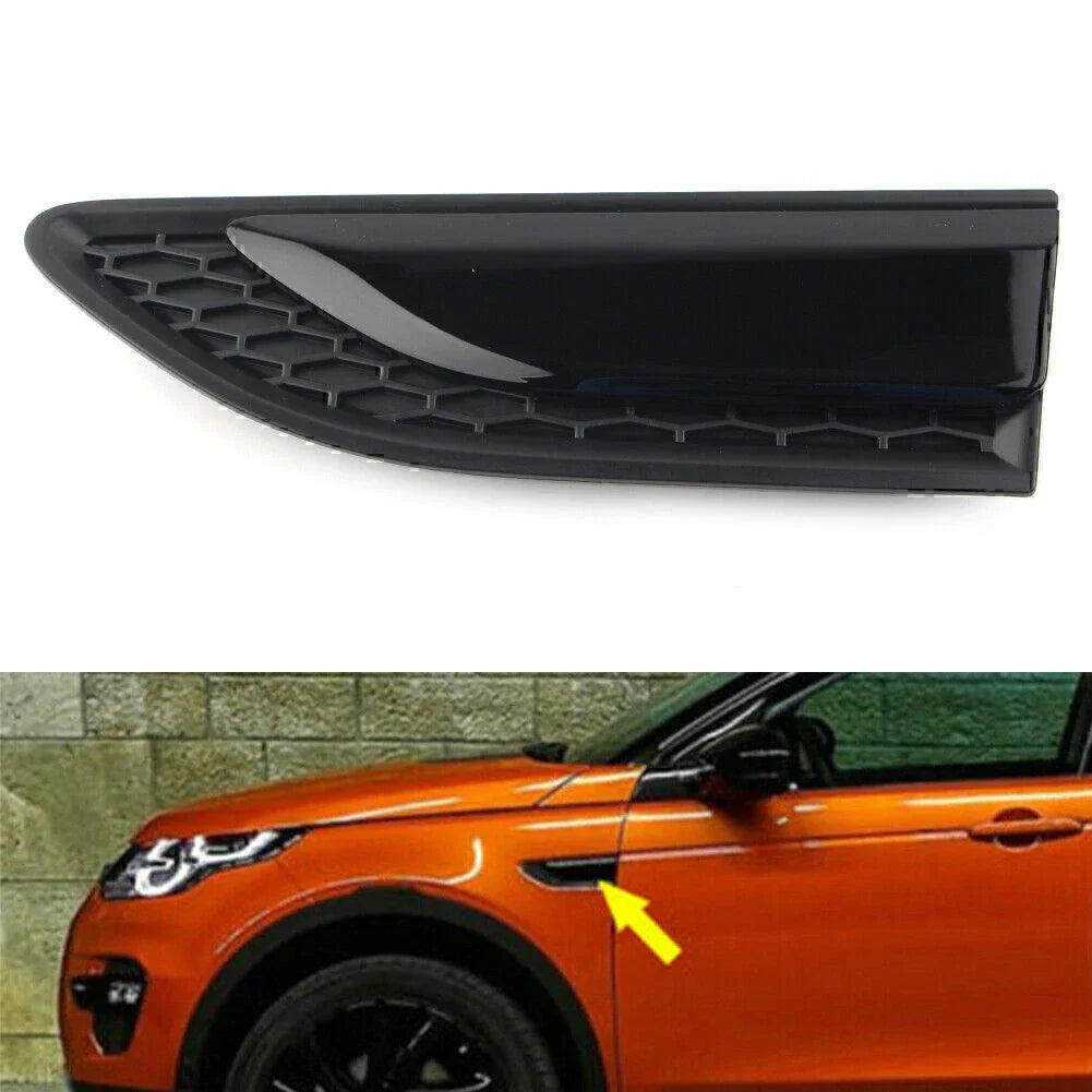 Left Fender Vent Grille Black Louver for Land Rover Discovery Sport (2015-2021)