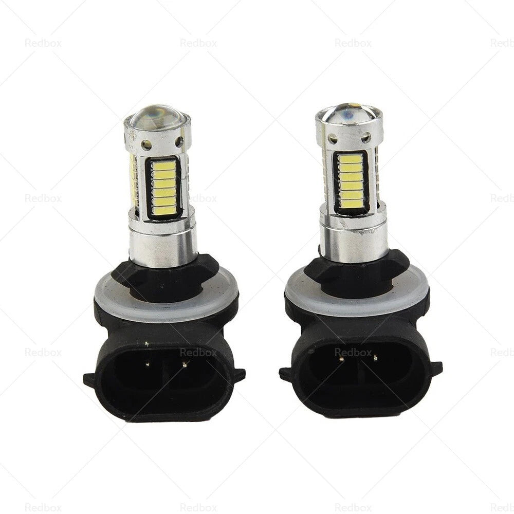 2X 881 H27 30W 6000K White LED Fog Light Bulb for Car SUV (Fits )