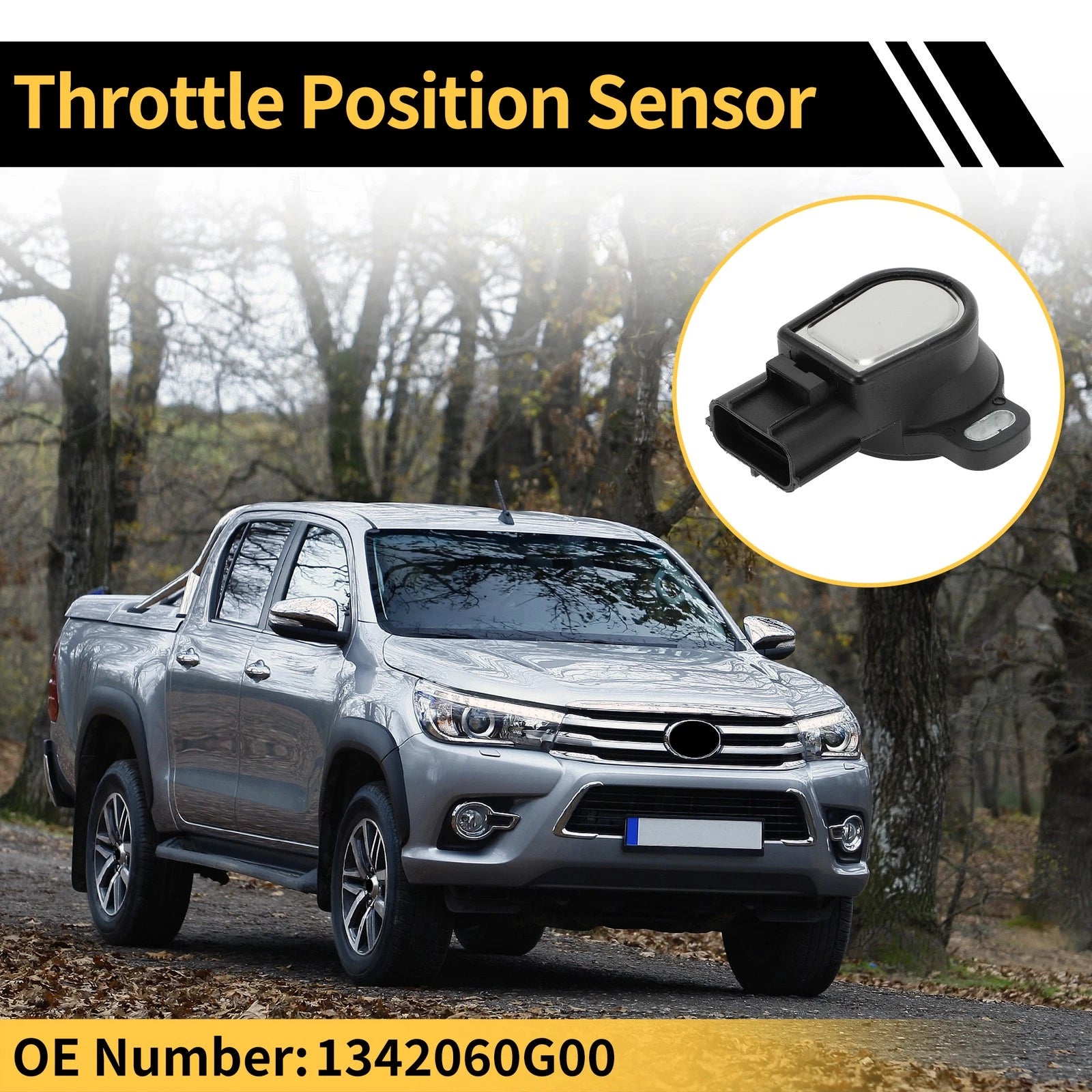 Throttle Position Sensor TPS for Toyota Tacoma (1995–1997) No. 1342060G00