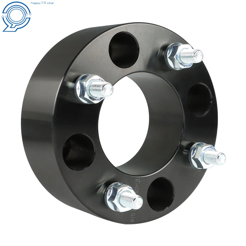 Set of 4 Wheel Spacers 2" for Suzuki 250 (2002-2009) Black