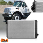 2-Row Aluminum Radiator for International 7300-7700/WorkStar 7600-7700 (2002–2011)