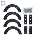 Set of 2 Rubber Paddles for Craftsman Murray Snow Blower (21")
