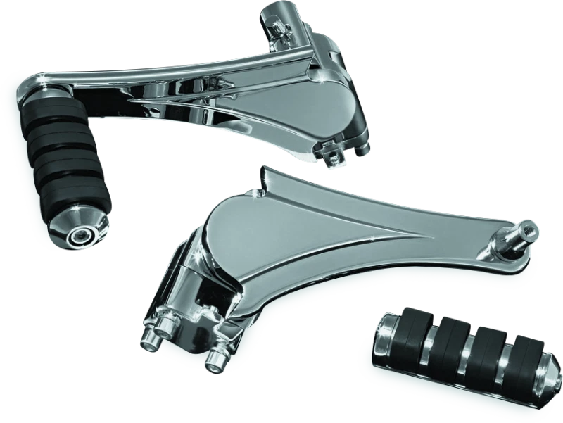 Kuryakyn Adjustable Passenger Pegs with ISO Small Pegs for Harley Touring (2010–2023)