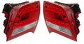 Set of 2 Inner Valeo Tail Brake Trunk Lights for Audi A6 Quattro (2009–2011)