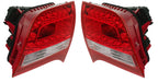 Set of 2 Inner Valeo Tail Brake Trunk Lights for Audi A6 Quattro (2009–2011)