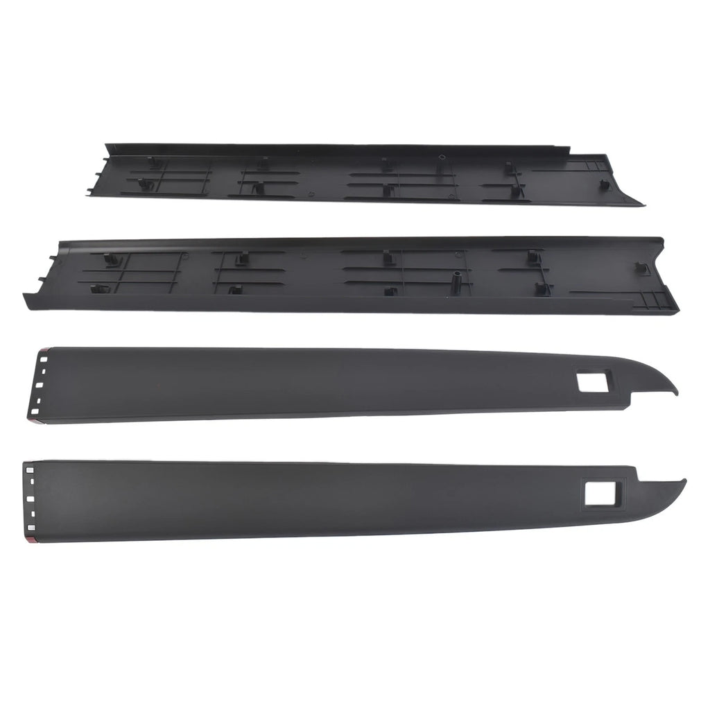 Set of 2 Bed Rail Caps for Dodge Ram 1500 (2009–2018) Molding Protector