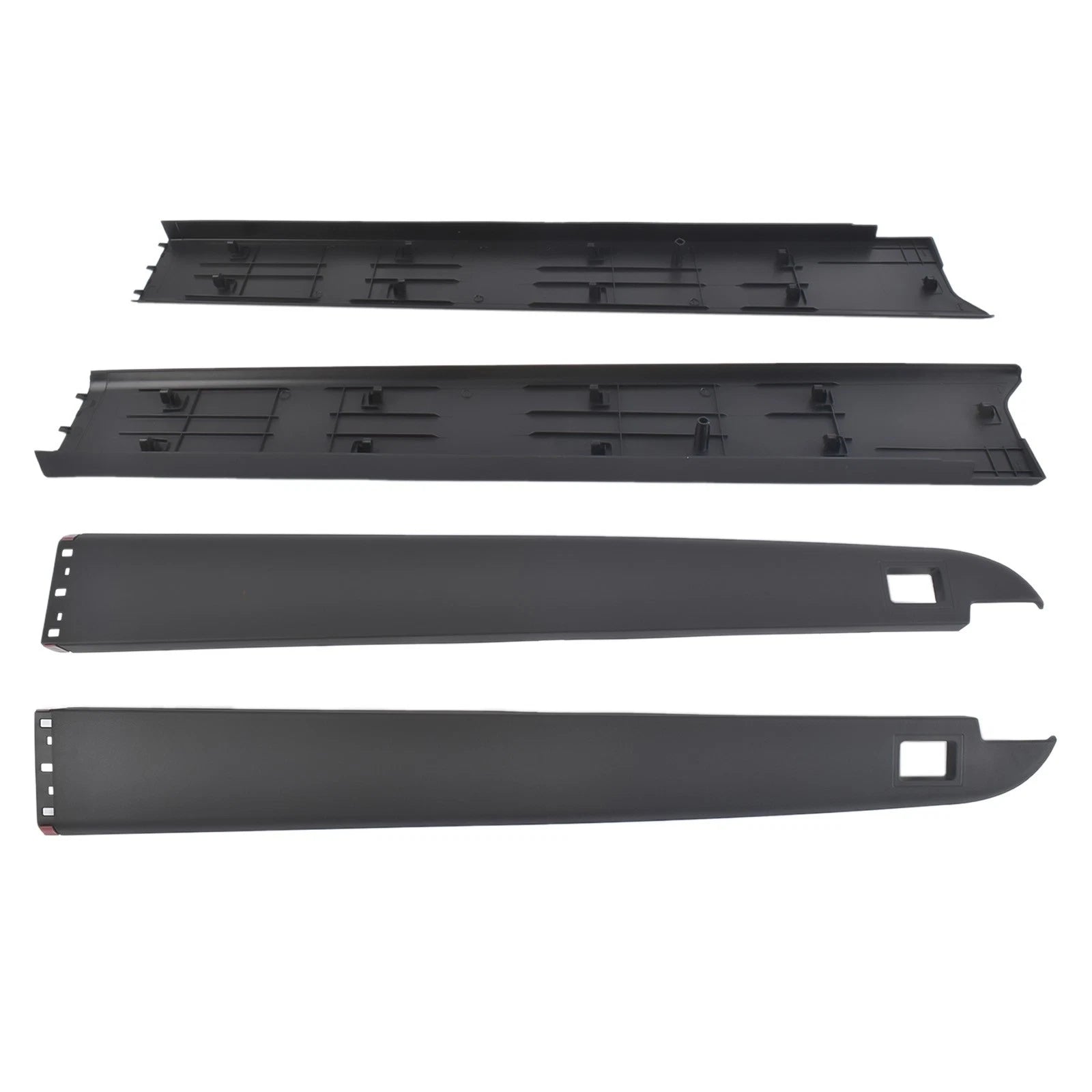 Set of 2 Bed Rail Caps for Dodge Ram 1500 (2009–2018) Molding Protector