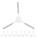 Set of 6 Side Brush Replacement Kit for Xiaomi Mijia B116 X20 Plus