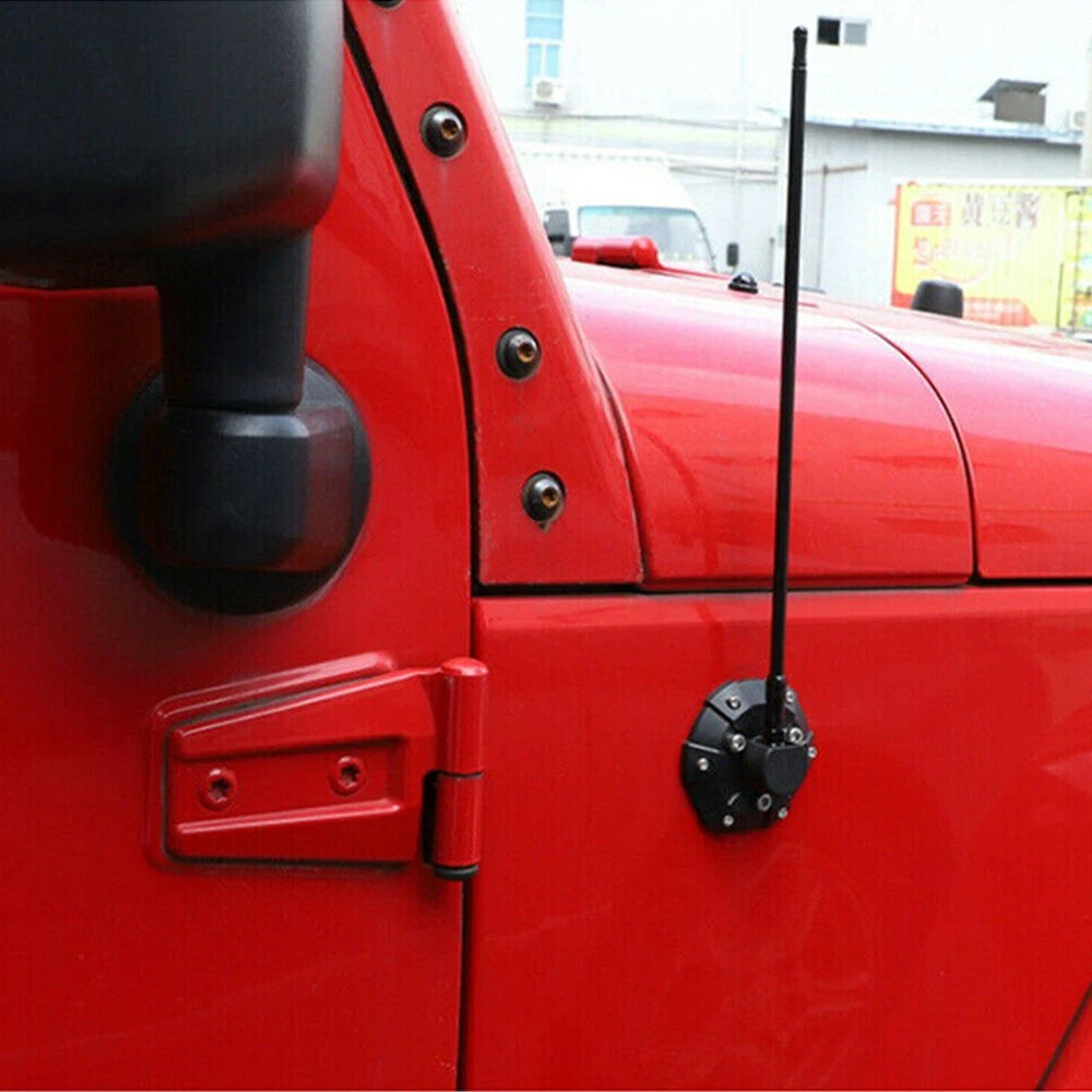Antenna with Base Cable and Bracket for Jeep Wrangler (2007â2019)