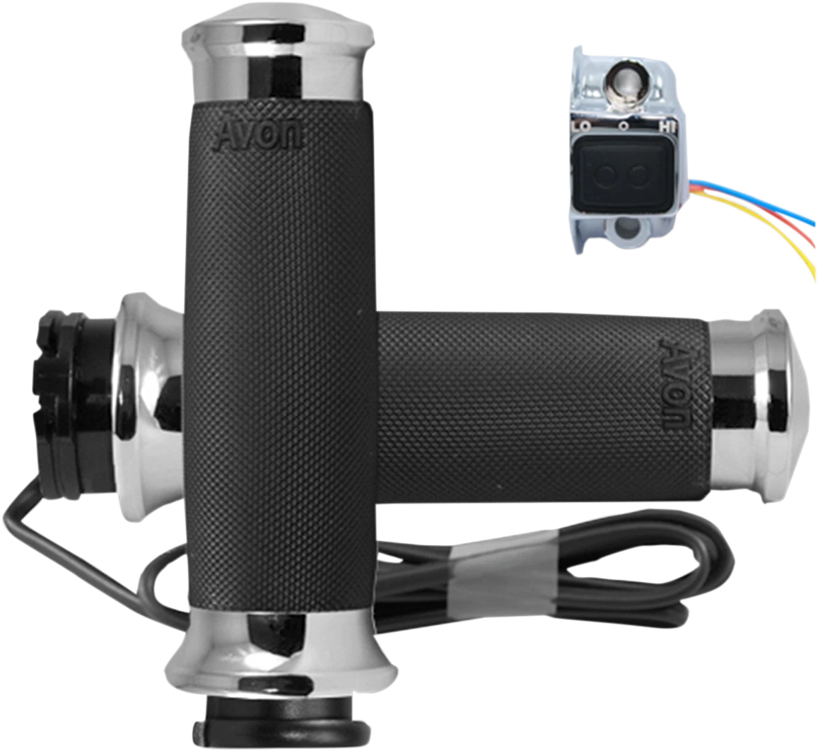 Heated Grips for Custom Contour AVON GRIPS (CC-85-CH-HT)
