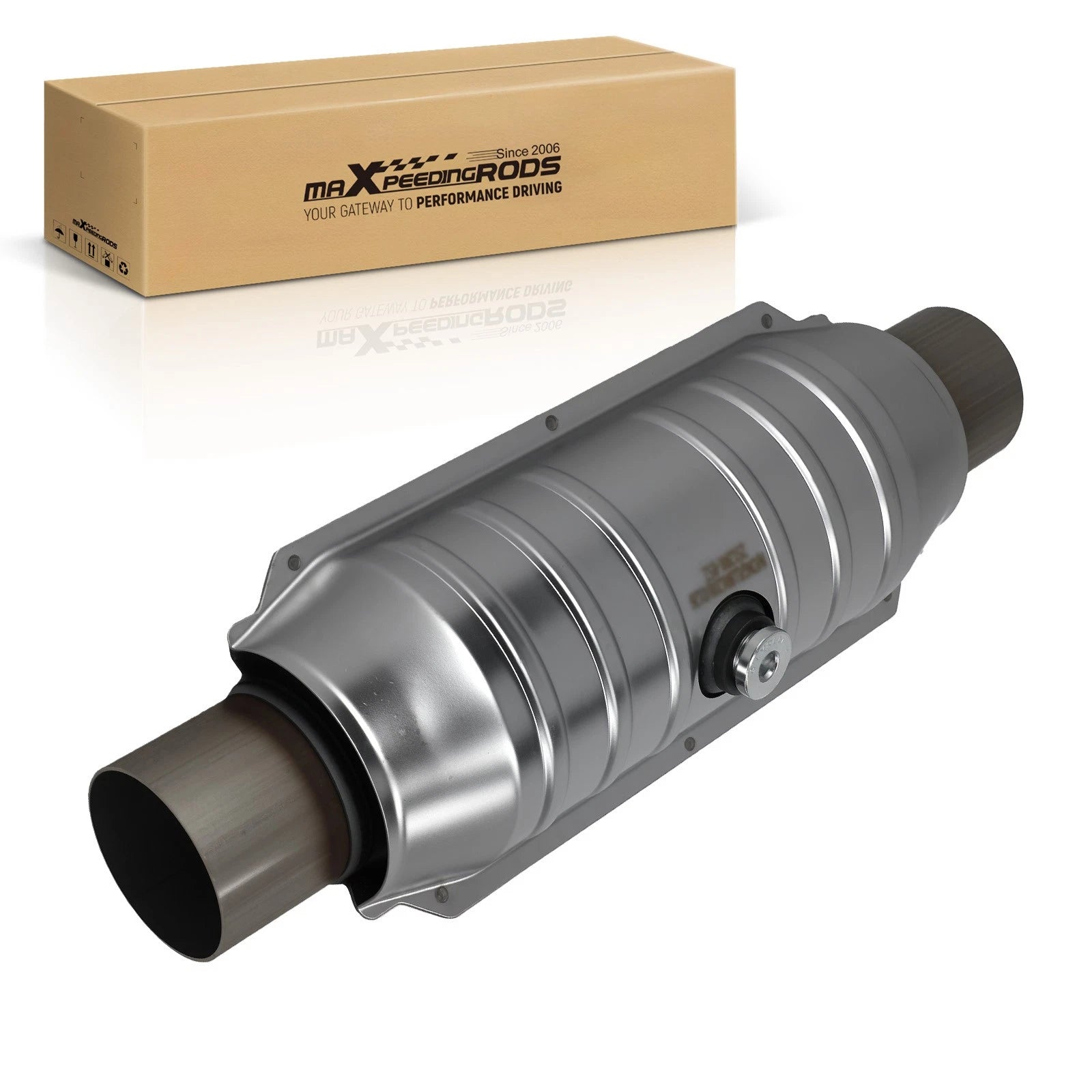 Universal 2.5'' Stainless Steel Catalytic Converter (15'' Length)