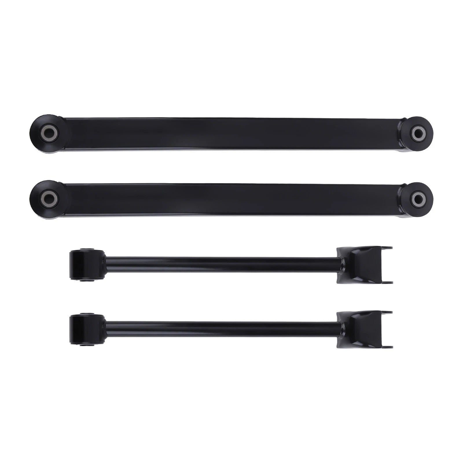 Set of 4 Front Lower & Upper Control Arms w/ Bushing for Jeep Wrangler JK (2007–2018)