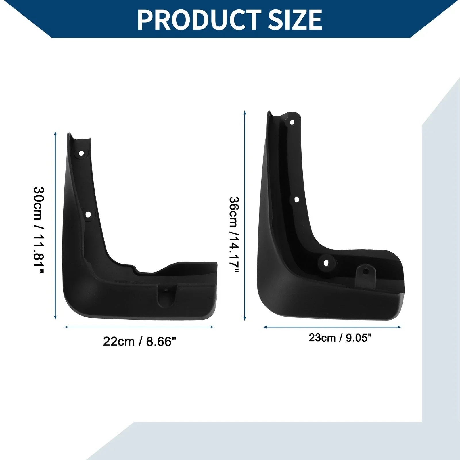 1 x Mud Flaps Splash Guards for BMW 7 Series X Deluxe Edition (2023-2024)