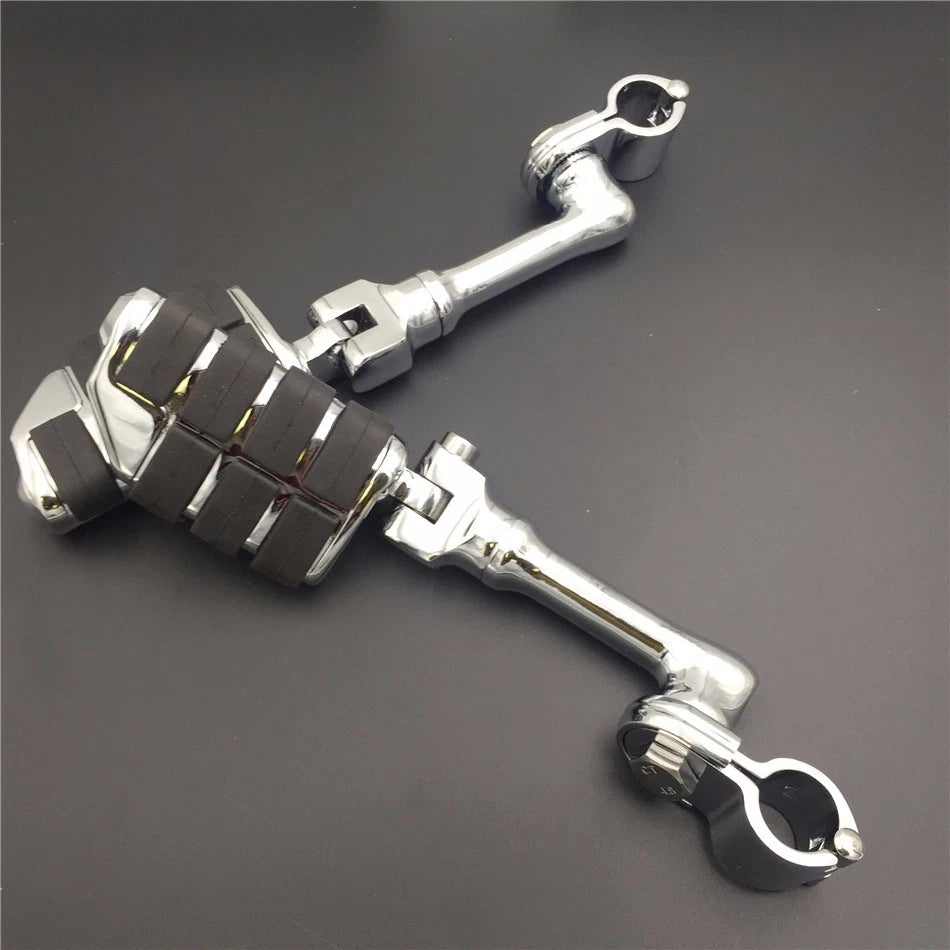 Chrome 1.5" Long Foot Peg for Honda Shadow Valkyrie Road Glide Ultra (1997–2008)
