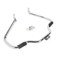 Mustache Engine Guard Bar Footpegs Mount for Harley Softail Fatboy (2000–2017)