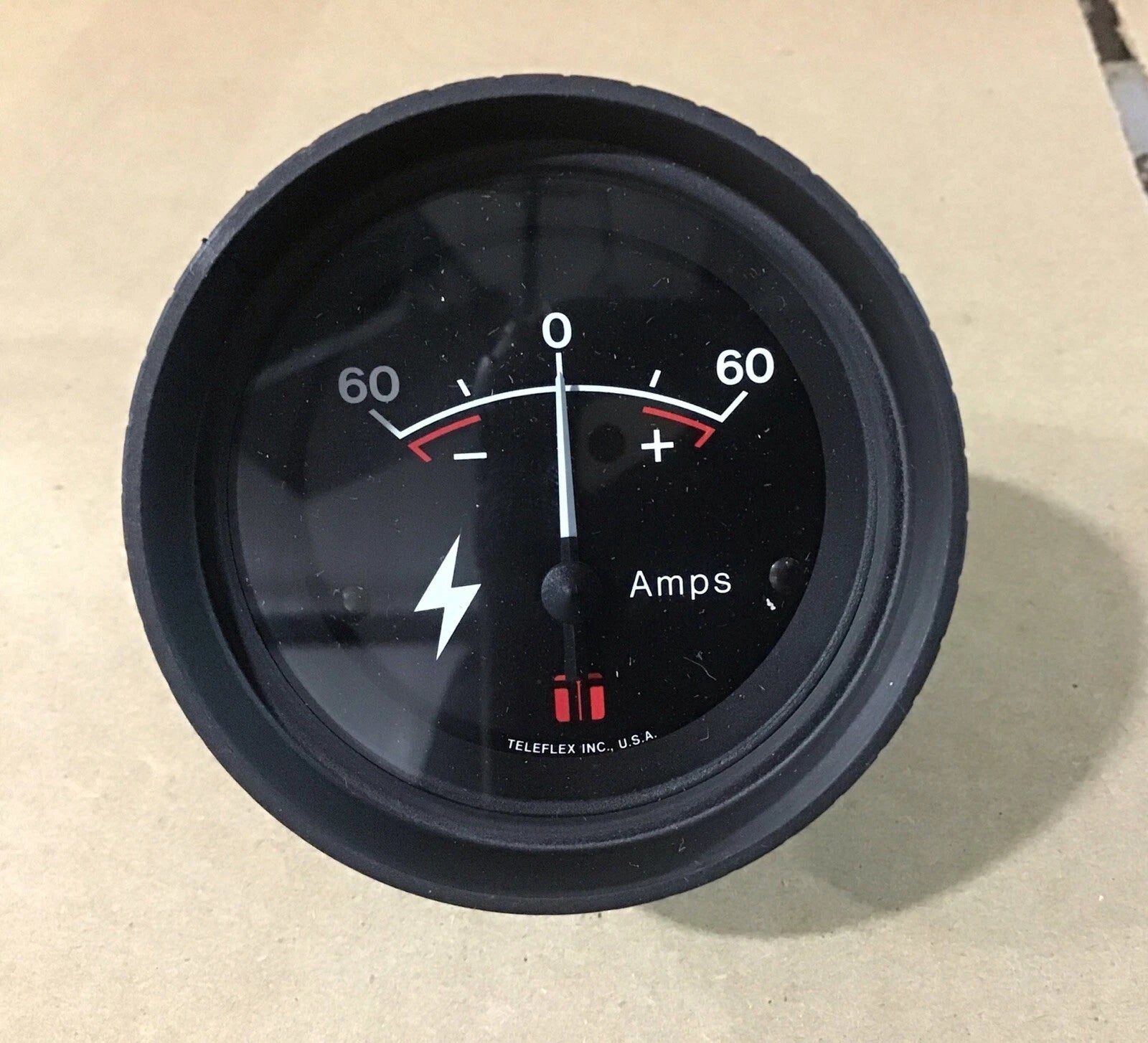 Sierra Ammeter 60-0-60 Direct Red for International 2 53930P (NOS)