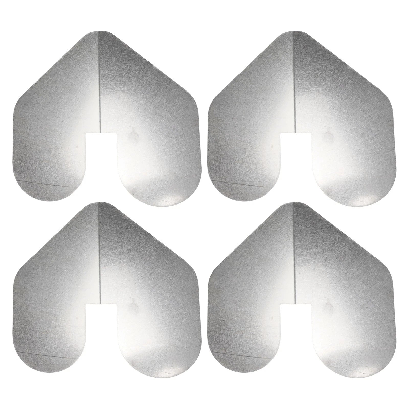 Scratch Protection Stainless Steel Boat Bow Guard Set of 2 Pieces