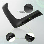 Set of 4 Pocket Style Fender Flares for Chevy Silverado 1500 (2007–2013)