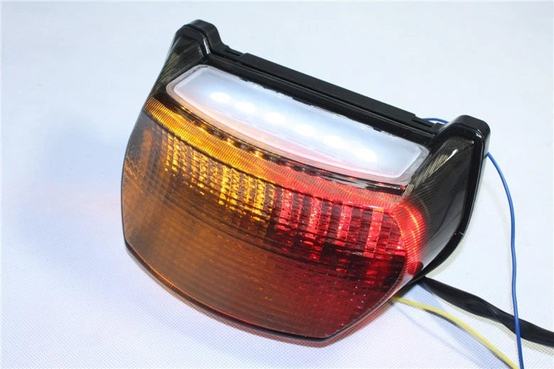 Clear LED Tail Light Turn Signal for Kawasaki Ninja ZX 7R 750 7RR 1100
