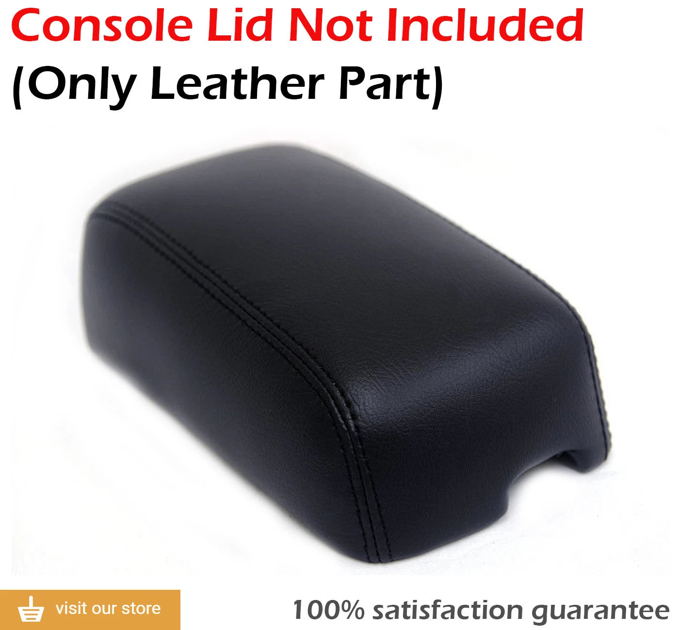 Leather Synthetic Center Console Armrest Cover for Mitsubishi Mirage (1997–2002)