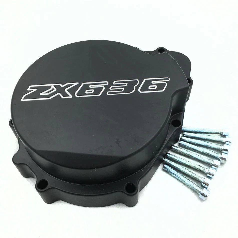 Billet Aluminum Engine Stator Cover for Kawasaki ZX-6R/ZX636 (2003–2004)