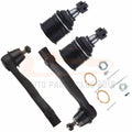 Set of 2 Front Lower Ball Joints & Outer Tie Rod Ends for Acura Integra (1994–2001)