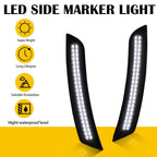 LED White Front & Rear Fender Lamps for Chevy Camaro (2016–2022)
