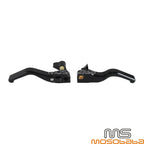 Black Hand Brake Clutch Lever Kit for Harley Sportster Nightster XL1200N (04-13)