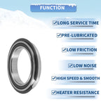 Deep Groove Ball Bearings 30x42x7mm for Various Models (6806NR2RS)