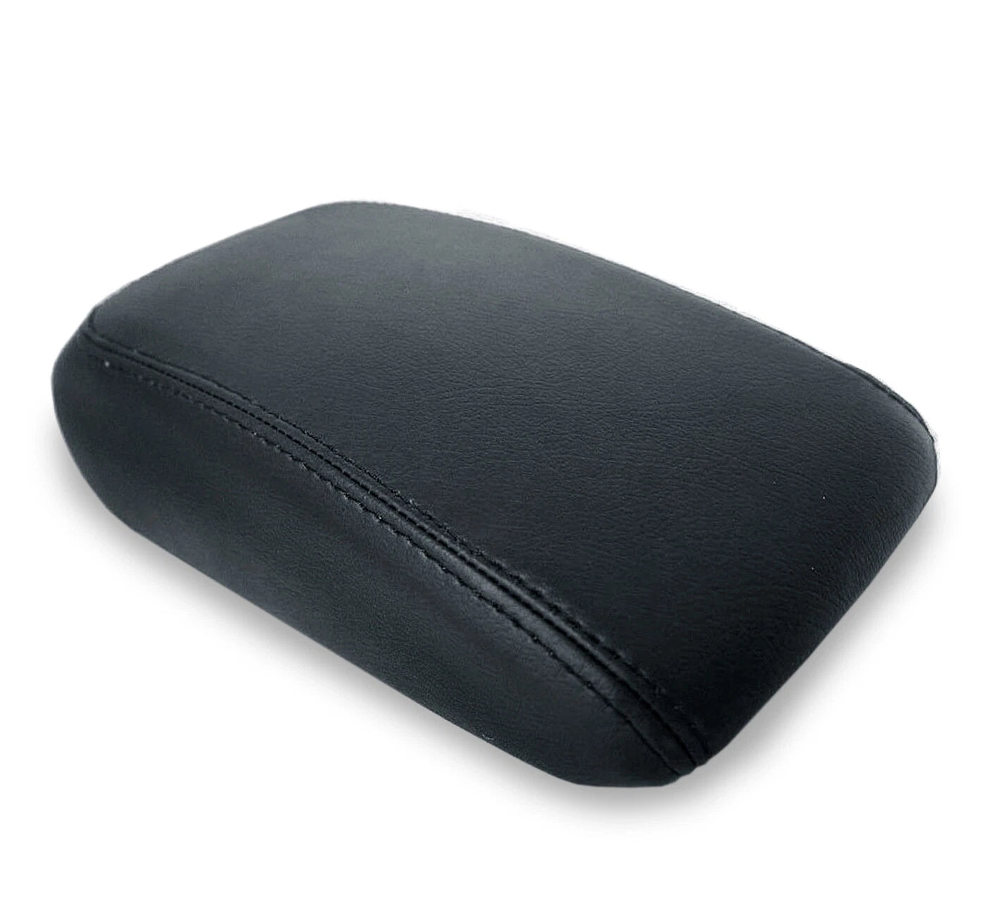 Center Console Lid Armrest Cover for Audi A3 (2015–2020) Black PVC Leather