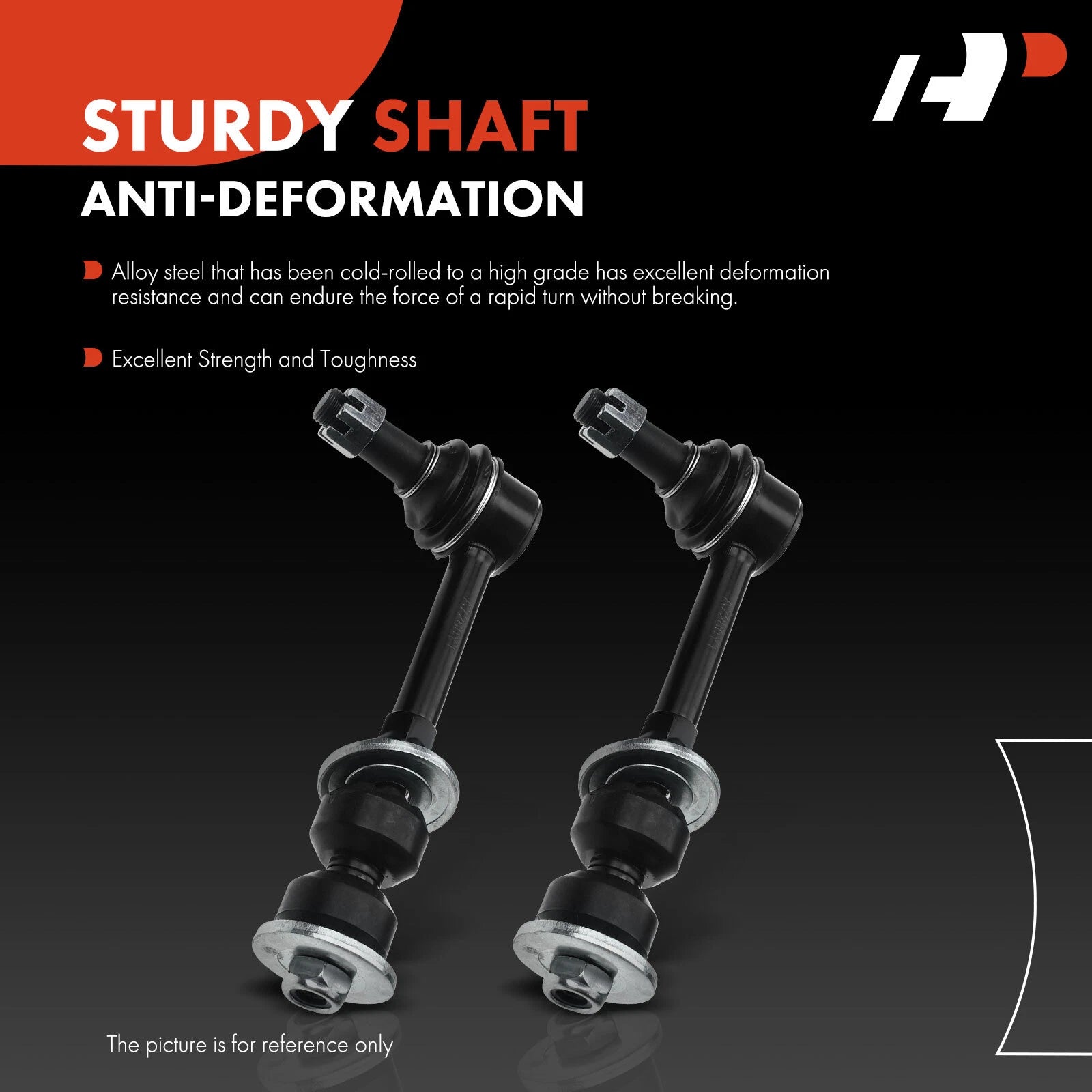 2X Front Stabilizer Bar Link for Dodge Ram 1500 2500 3500 (1995-1999)