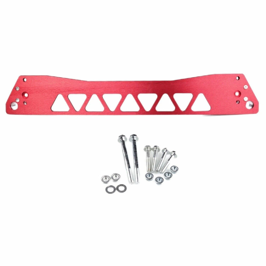 Red Rear Lower Control Arm + Subframe Brace + Tie Bar for Honda Civic EG (1992–1995)