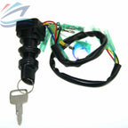 Control Box Ignition Switch Key for Yamaha 2-4 Str Outboard Motor (EM MP51040)
