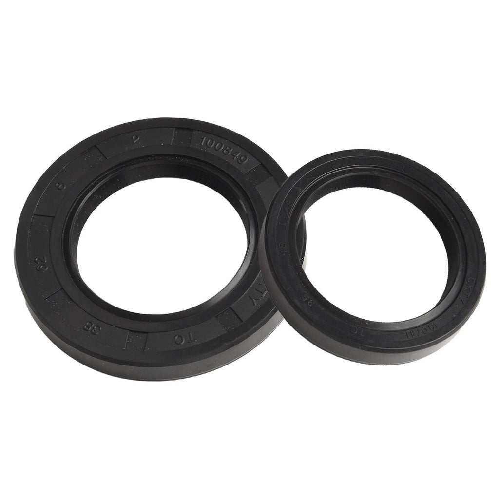 Set of 2 High Performance Rubber Upper & Lower Oil Seals for