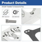 Carburetor to TBI Intake Manifold Adapter for Holley Edelbrock (1.7")