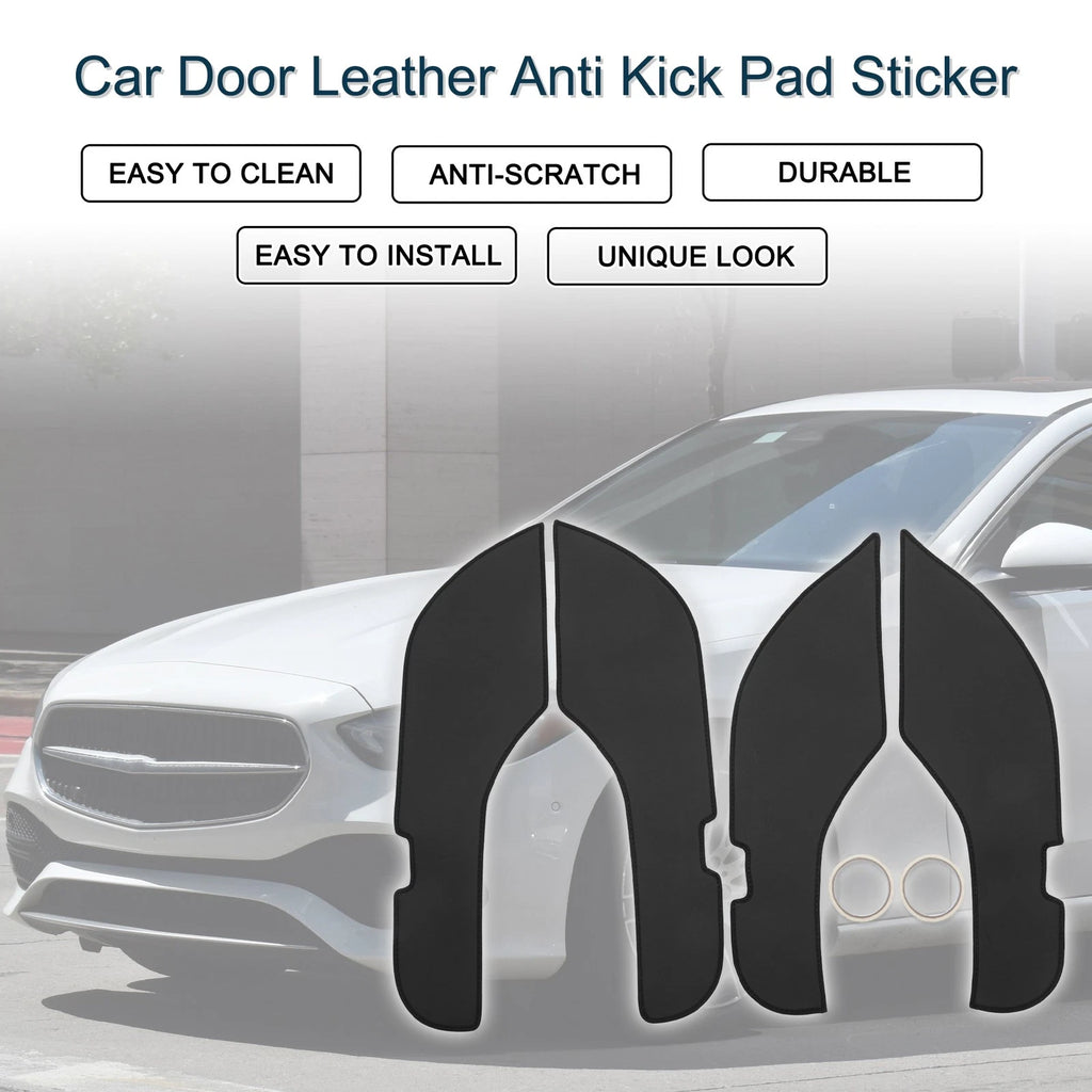 Set of 1 Car Door Leather Anti Kick Pad Sticker for Mercedes-Benz E Class (2021)