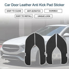 Set of 1 Car Door Leather Anti Kick Pad Sticker for Mercedes-Benz E Class (2021)