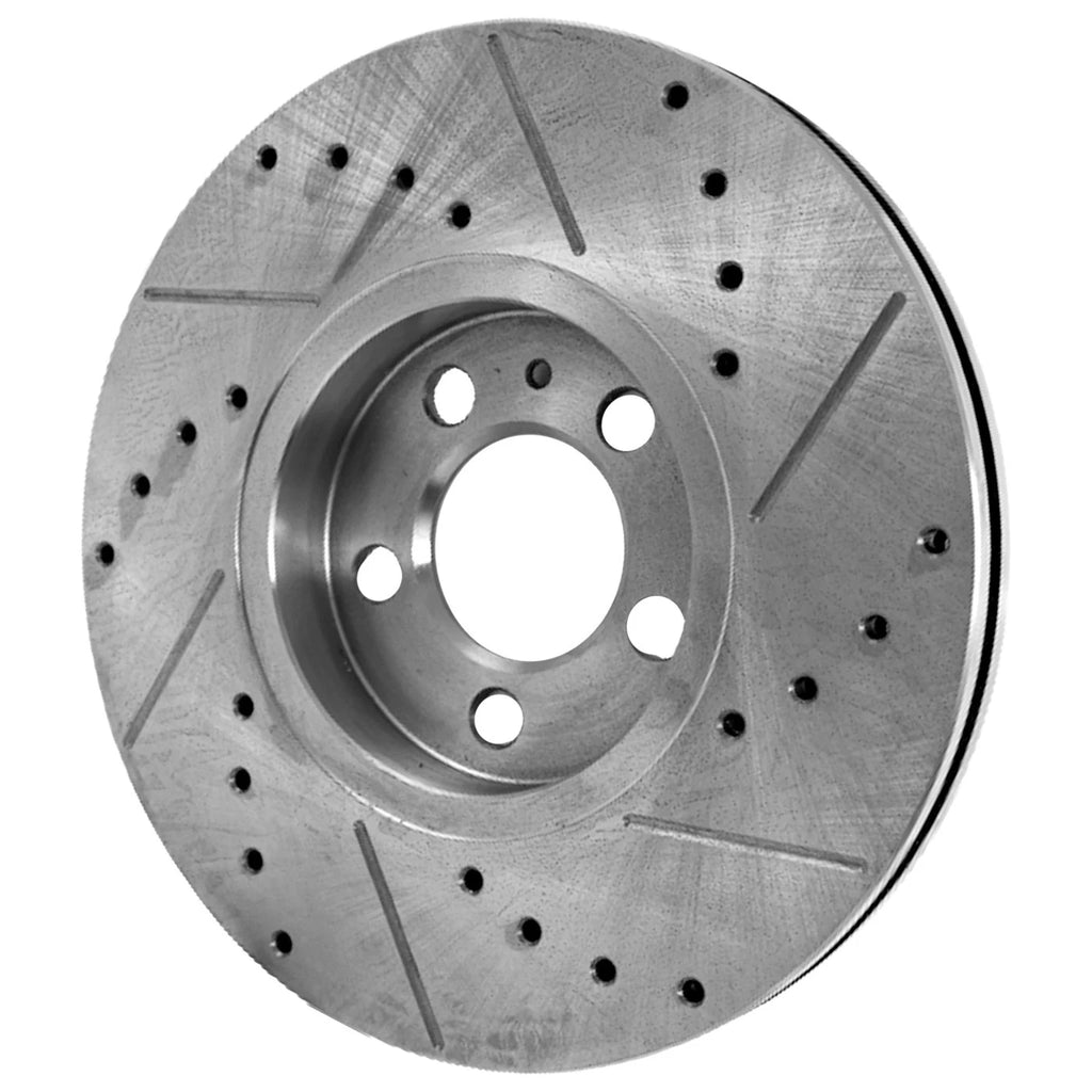 Set of 4 Brake Disc Rotors for VW Beetle Jetta Golf (1999–2002)