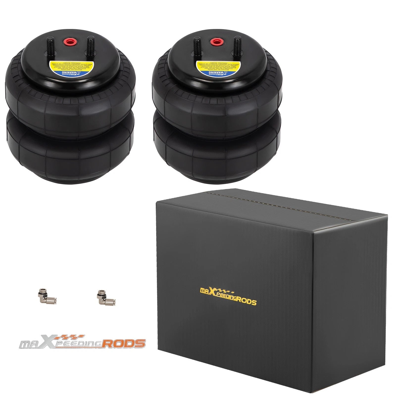 Set of 2 Air Spring Bags for F350 (Universal, 2500lb Capacity)