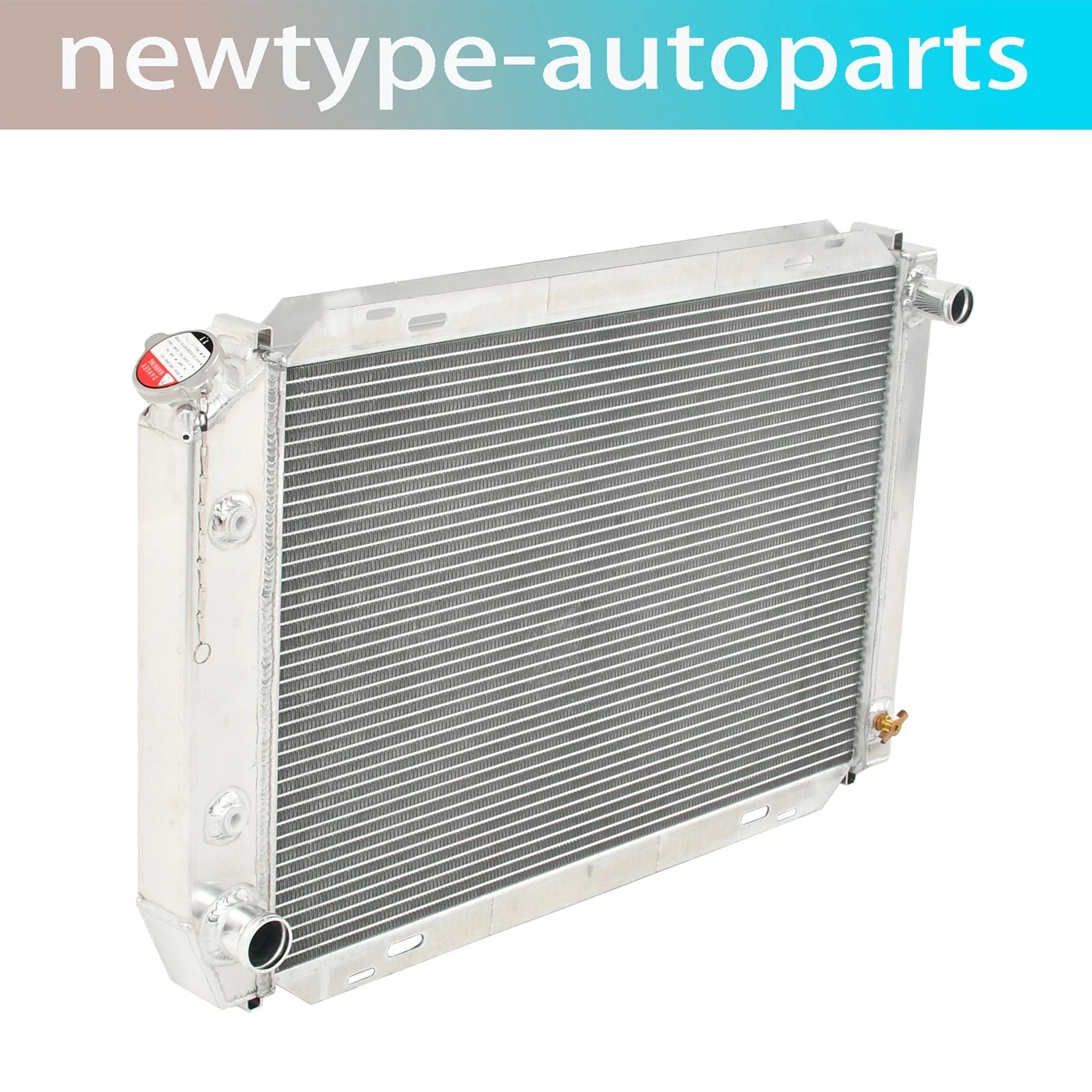 3 Row Racing Radiator for Ford Mustang GT/LX V6/V8 (1979–1993)