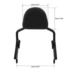 Sissy Bar Passenger Backrest for BMW R18 (2020–2024) Black