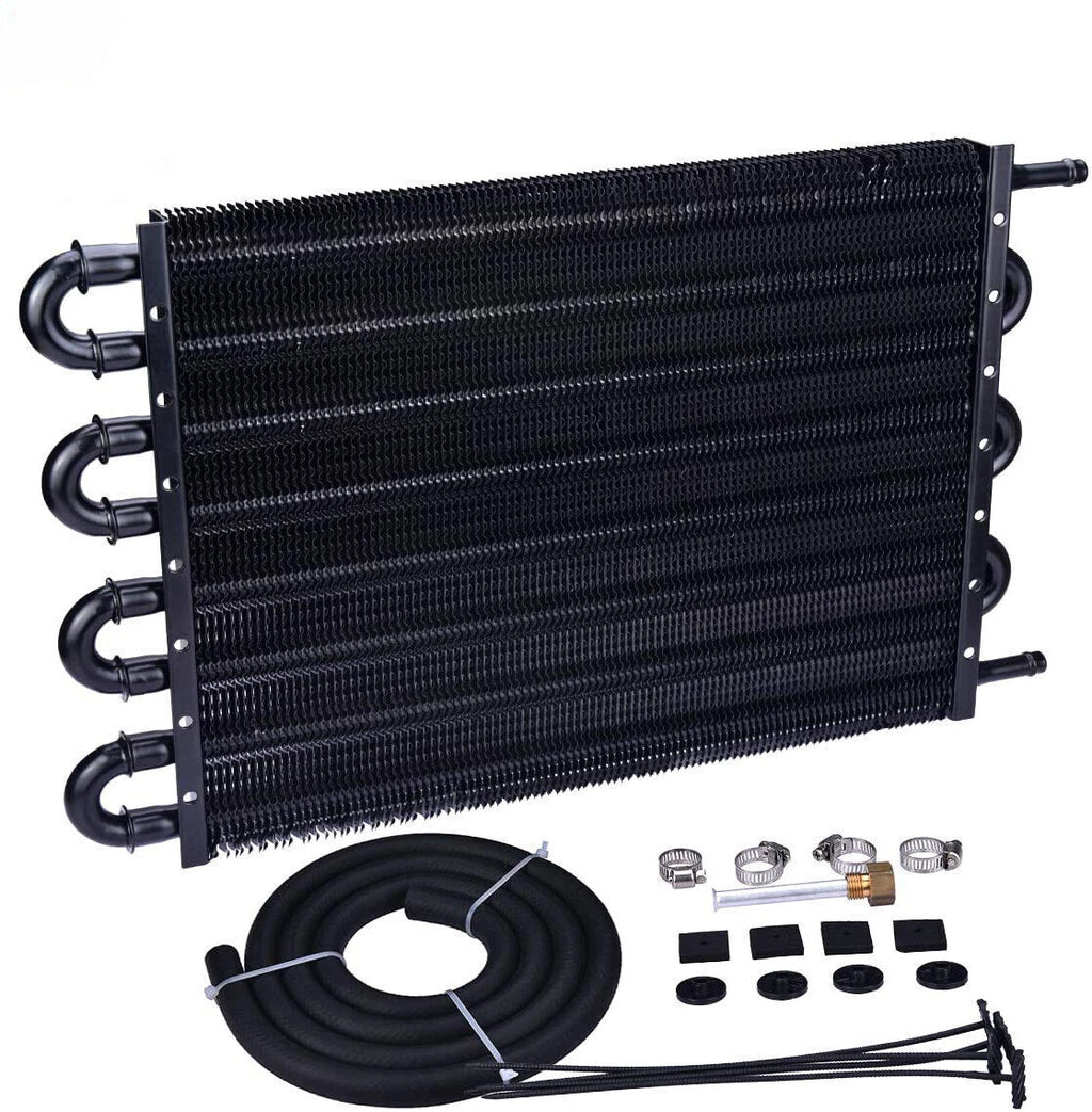 8 Row Transmission Oil Cooler Kit for Auto-Manual Radiator (Universal)