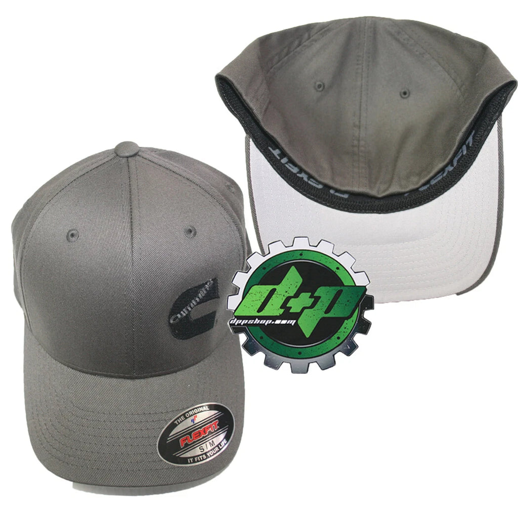 Cummins Fitted Flex Fit Cap S/M - Dark Gray