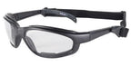 Pacific Coast Day 2 Night Freedom Goggles for Motorcycle (Padded, Anti-Fog)