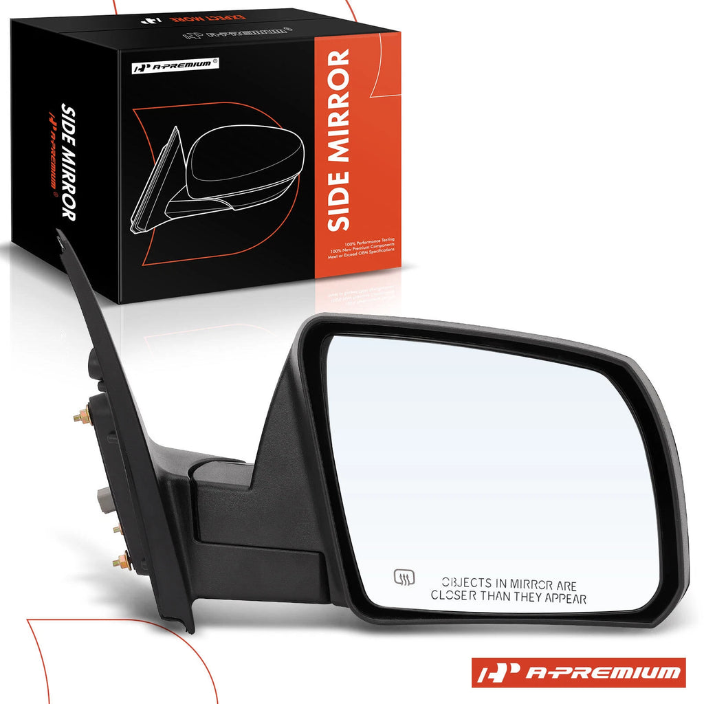 Passenger Power Mirror Manual Fold Heated for Toyota Tundra (2007-2013)