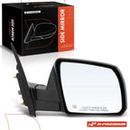 Passenger Power Mirror Manual Fold Heated for Toyota Tundra (2007-2013)