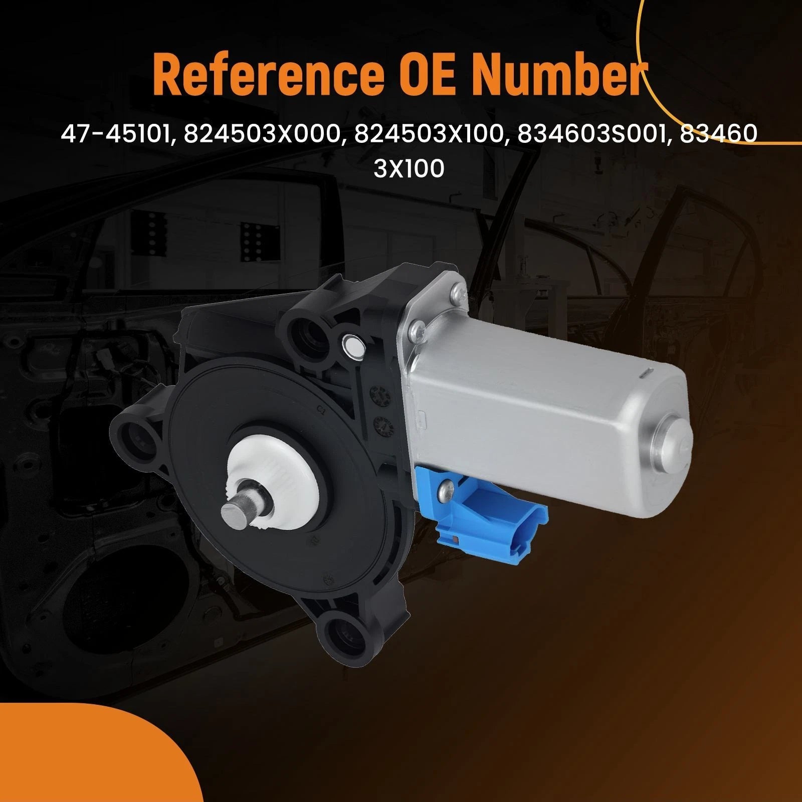 Window Motor for Hyundai Elantra (2011–2012) Front Left/Rear Right