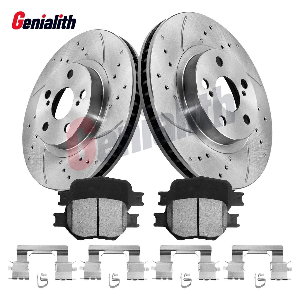 Front Brake Rotors & Ceramic Brake Pads for Toyota Celica (2000–2005)