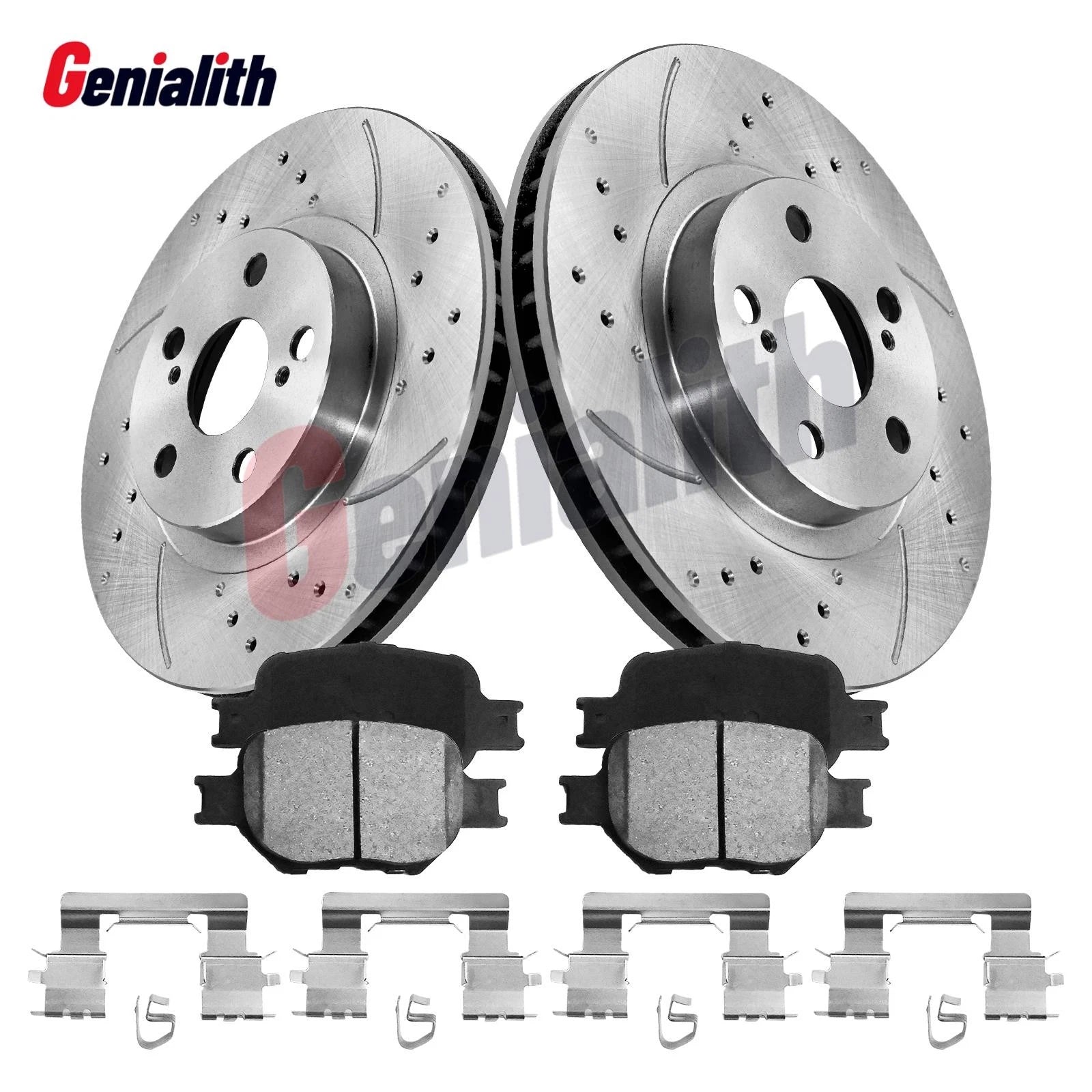 Front Brake Rotors & Ceramic Brake Pads for Toyota Celica (2000–2005)