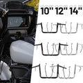 Rise 10"/12"/14" Pre Wired Meathook Handlebars for Harley Street Electra Glide (2014–Present)